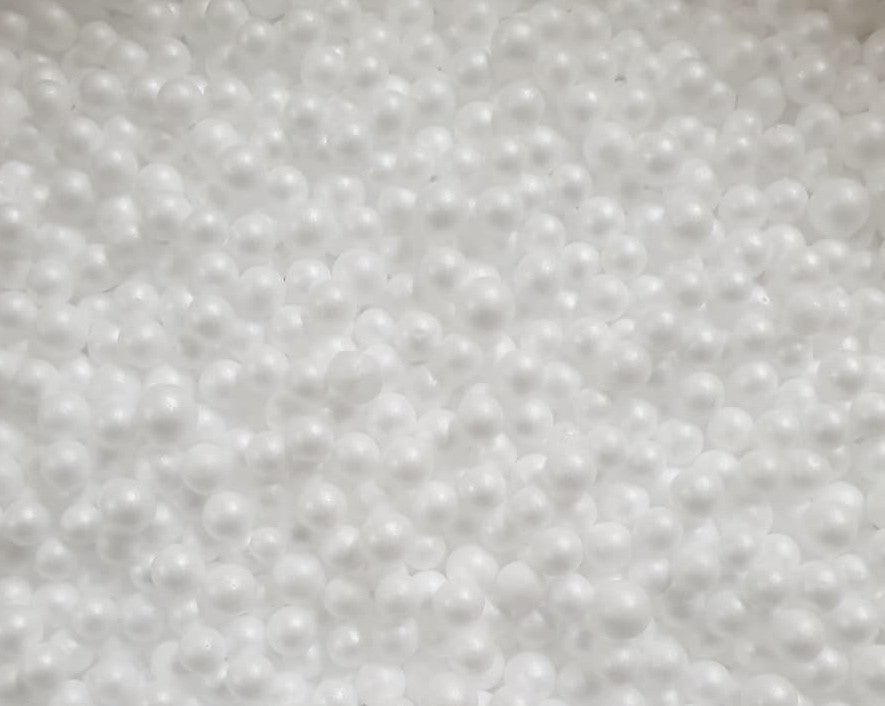 Styrofoam particles