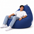 XL Blue outdoor Bean Bag