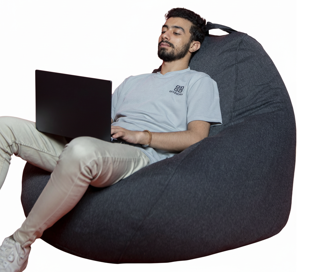 Dark-Gray XL Bean bag