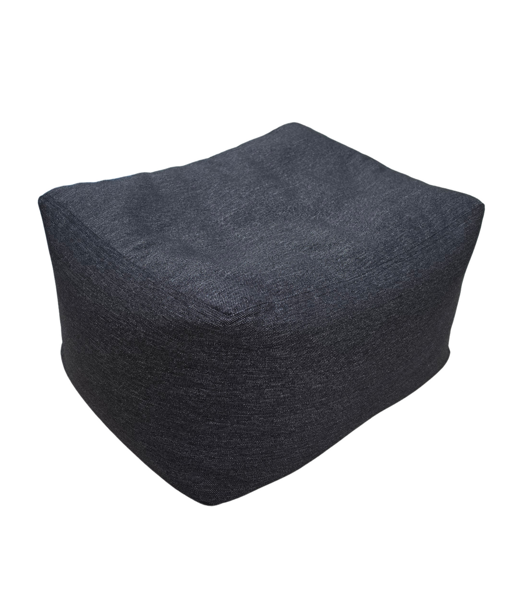 Dark Gray Pouf