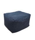 Navy Blue Pouf