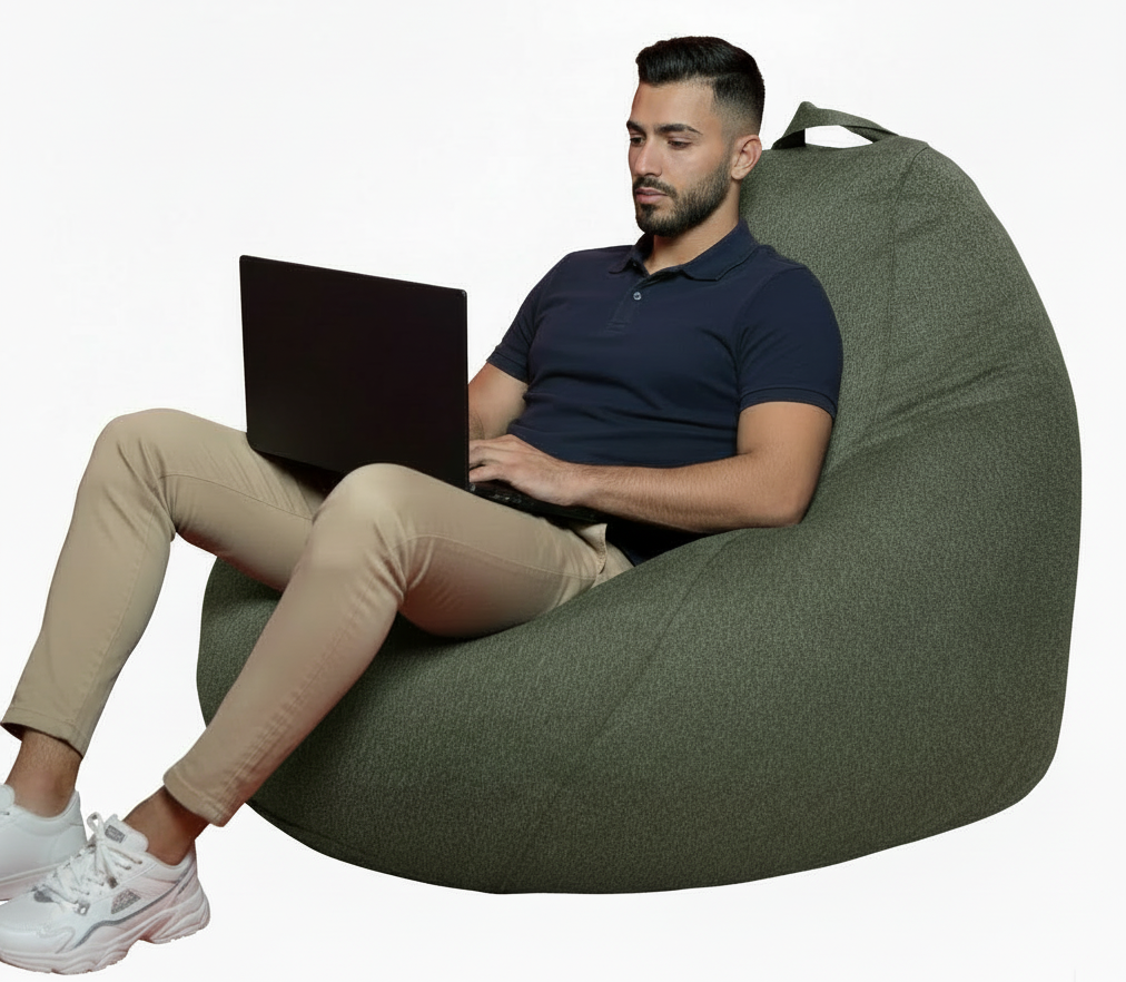 Olive Green XL bean bag